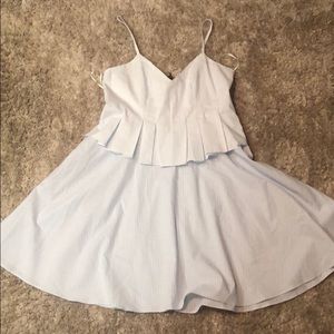 Romeo & Juliet couture Blue/White Sundress